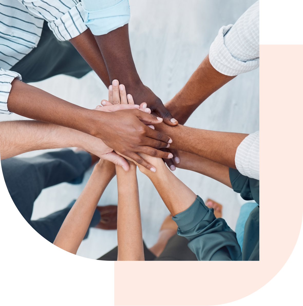 Unity through diverse hands together